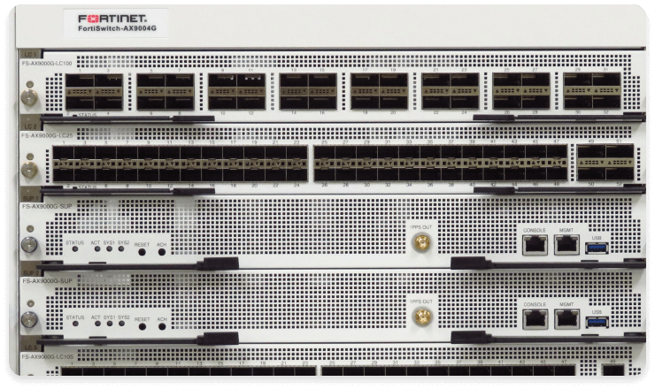 Модульний комутатор FortiSwitch AX9000G